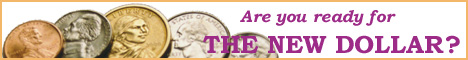 Dollar Coin Banner